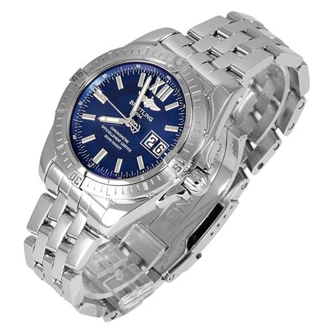 galactic breitling|breitling galactic 41 blue dial.